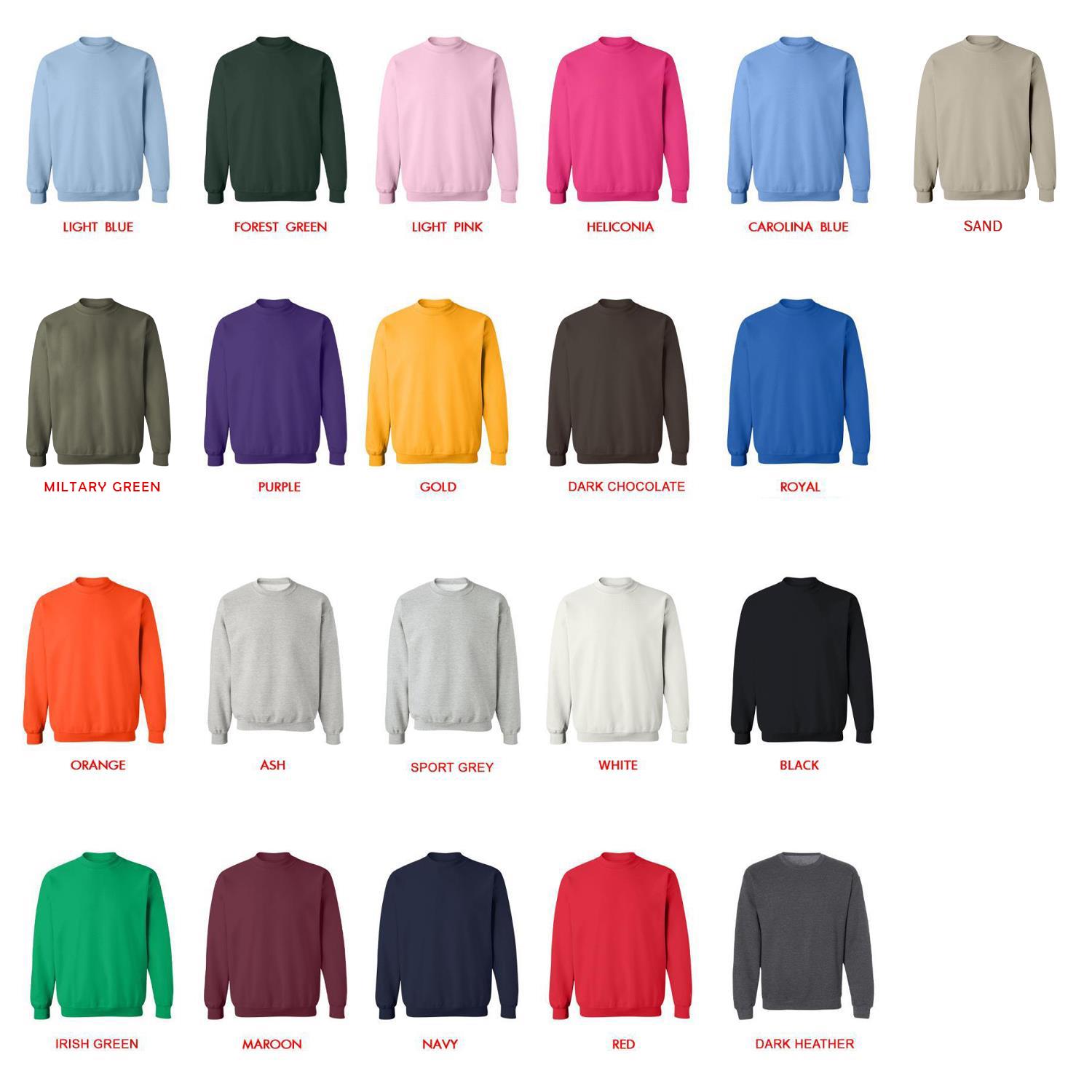 sweatshirt color chart - Team Fortress 2 Merch