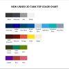 tank top color chart - Team Fortress 2 Merch