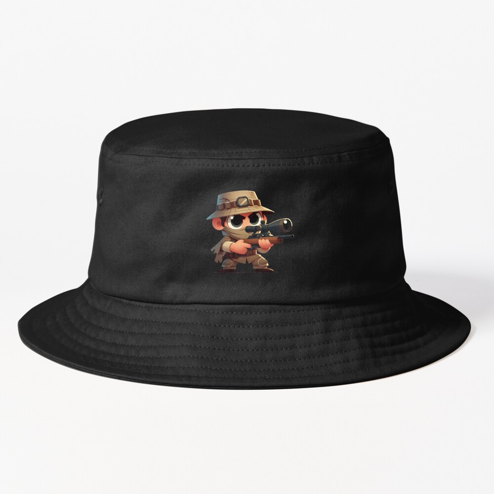 Cute Sniper Soldier Team Fortress 2 Bucket Hat - Team Fortress 2 Merch