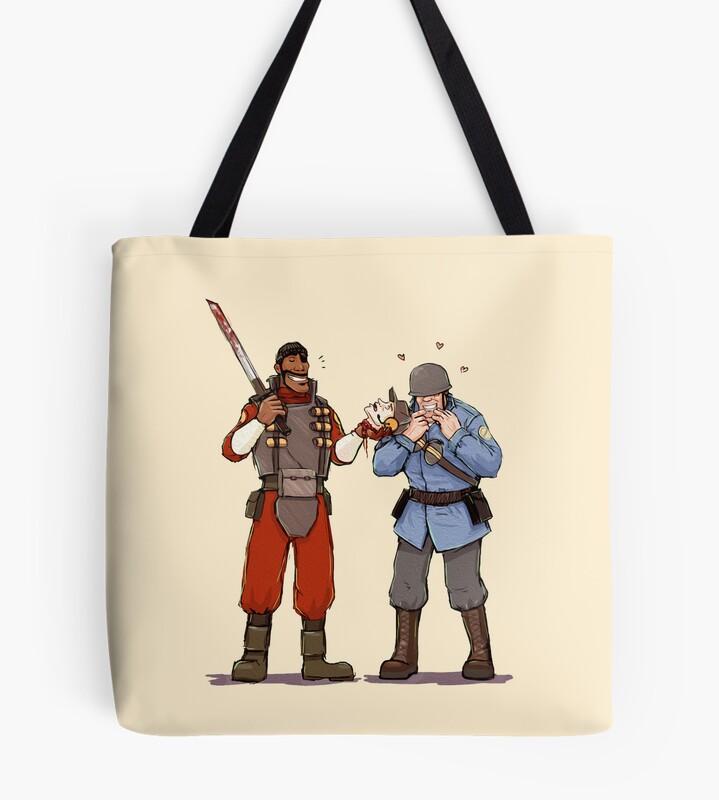 Demoman Team Team Fortress 2 Classics Tote - Team Fortress 2 Merch